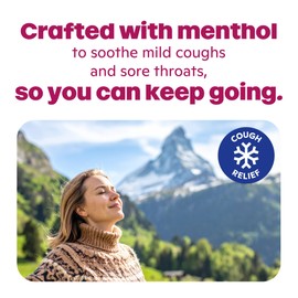 Ricola Honey Lemon Echinacea Cough Drops with Menthol - Minor Cough and Sore Throat Relief - 45 Count - Herbal Throat Lozenges