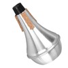 Trumpet Practice Mute Lightweight Aluminum Alloy Soft Cork Noise Reduction