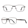 RB.Pilot Rectangle Reading Glasses for Men Blue Light Blocking Computer