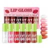 Set De Cuidado Labial Hidratante Glossy Liquid Lip Oil Gloss