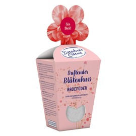 Dresdner Essenz Care Set Gift Set Bath Powder Flower Kiss 150 g