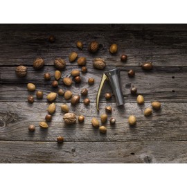 Drosselmeyer Edelstahl Design Nussknacker | Effektiv auf alle Größen von Nüssen mit minimalem Aufwand Heavy Duty Walnussknacker | Sehr stark und robust | Entworfen und hergestellt in Schweden