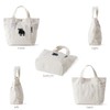 Mozu Women's Mini Tote Bag, gray, S