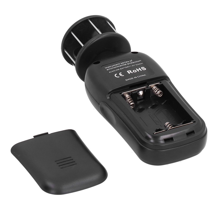 Digital Display Anemometer Handheld 3‑Cup Turbine Anemometer for Wind Temperature