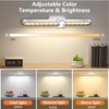 TOPPLEE Wireless Desk Lamp 2500mAh LED Light Under Cabinet