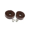 Hihaha 2pcs Brown Foam Anti Slip Handlebar Tape Bar Grip