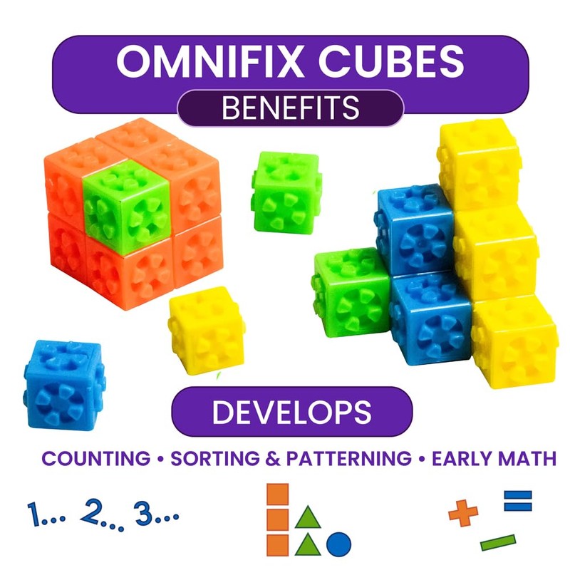 Didax Educational Resources Omnifix Cubes (Set of 1000)