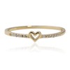 Tiny Heart Ring for Women Thin Stacking Dainty Gold Ring