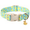 DOGWONG Duck Cotton Dog Collar, Summer Cute Dog Collar Durable
