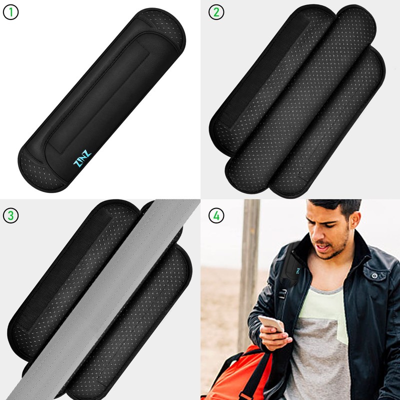 ZINZ Universal Shoulder Pad with Ultra Thick Pad for Bag