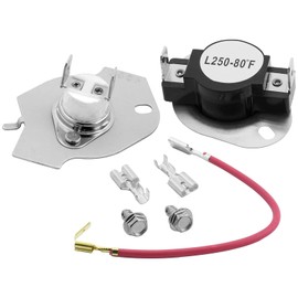 279816 Dryer Thermal Cut-off Kit Compatible with Whirlpool Kenmore Maytag Dryers - Replaces 3399848 AP3094244 PS334299 3977393