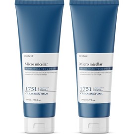 [8-Layer Hyaluronic Acid] Merhent Micro Micellar Deep Cleansing Foam 230ml x 2 Mildly Alkaline Bubble Deep Cleansing Facial Wash Men Women Teenagers / [8중 히알루론산] 메르헨트 마이크로 미셀라 딥 클렌징폼 230ml x 2개 약알칼리 버블 딥클렌징 세안제 남자 여자 청소년