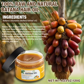 Andreyt Raw Batana Oil for Hair Growth, 100% Natural Pure Dr. Sebi Batana Oil from Honduras, Prevent Hair Loss, Promotes Hair Growth and Thickness for Men & Women