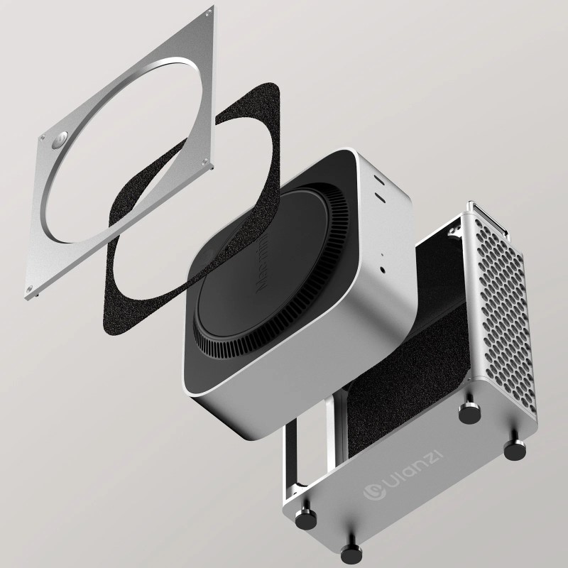 Ulanzi QT01 Aluminum Alloy Case for Mac Mini M4 M4