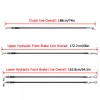 CB 12"-14" Handlebar Hydraulic Clutch & Brake Lines for 14-16