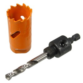 Diameter 25 mm HSS BiM Hole Saw Drill Bit with Pilot Drill for Metal Wood Stainless Steel