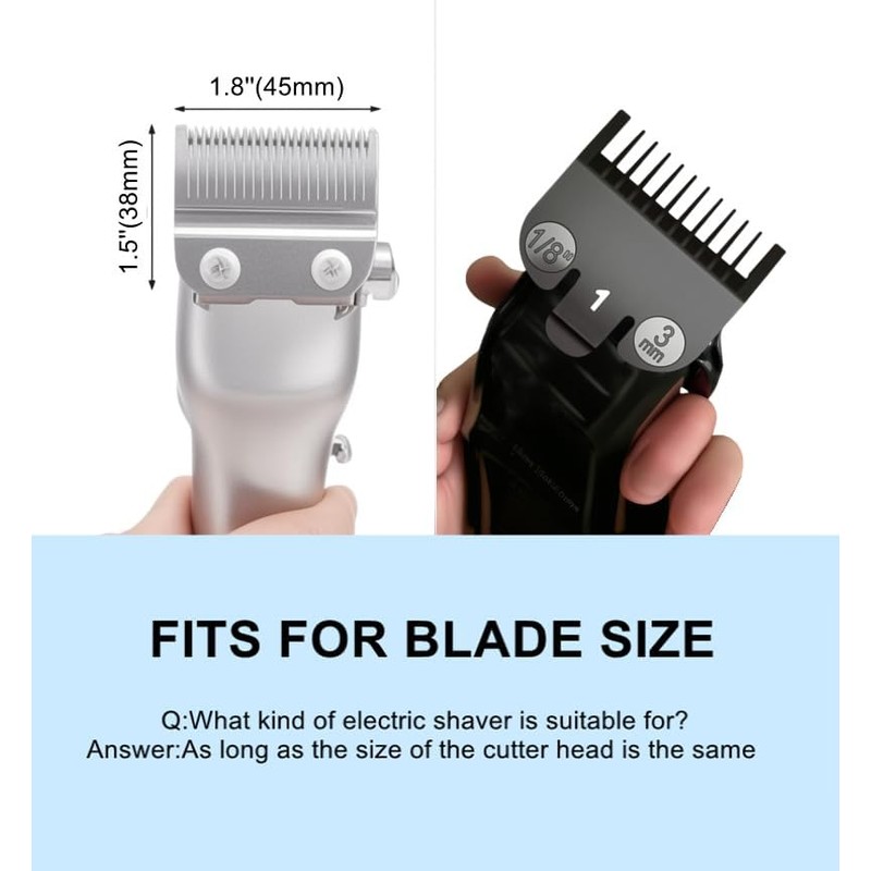 3mm Clipper Guard Fits for Wahl Clipper Guards Set,2Pack Compatible