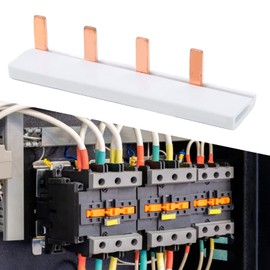 Circuit Breaker busbar Durable dustproof 1-Row busbar Good 4 Way