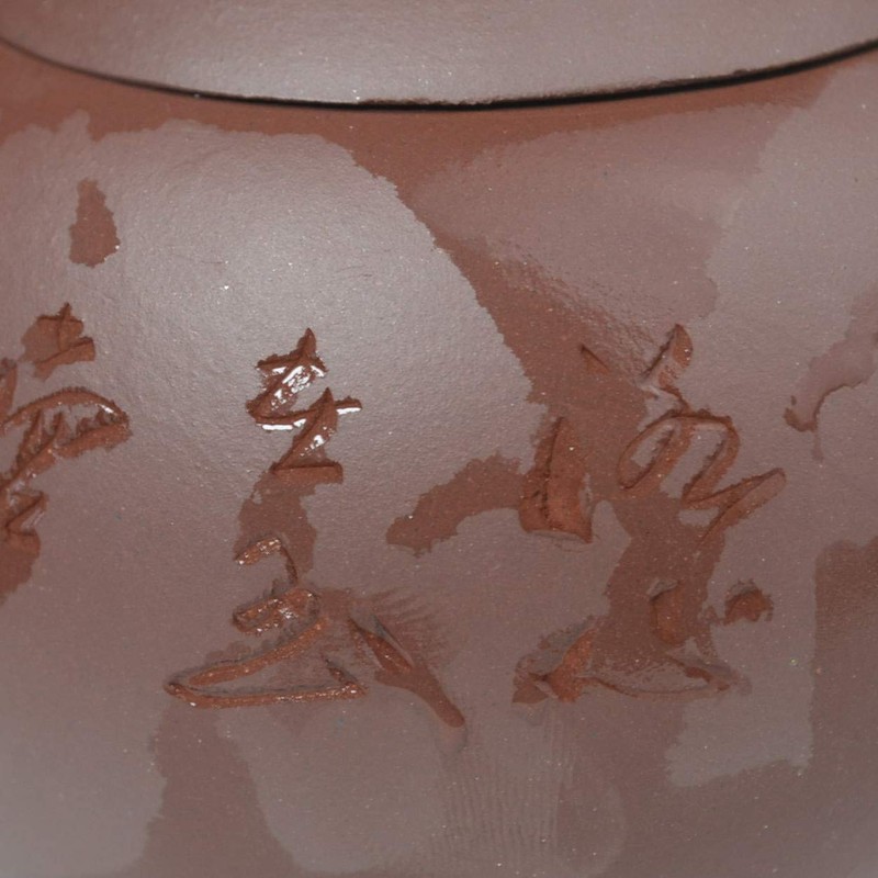 Xishi Teapot 9oz Chinese Zisha Clay Purple Sand Mud Kungfu