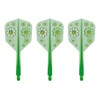 CONDOR AXE Toy Flowers Small L Clear Green Darts Flight