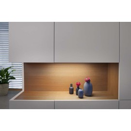 Osram LED Cabinet Panel Double Unterbau-Leuchte, für innenanwendungen, Warmweiß, integrierter Sweep - Sensor, Länge: 30x10 cm
