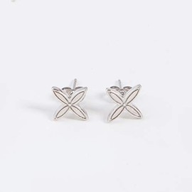 BTS Style THE WINGS Floral Pattern Motif Earrings Binaural Accessories Wings