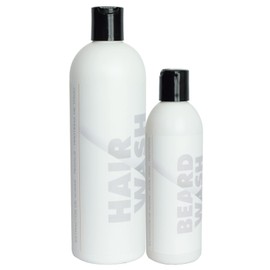 Kit Beard + Hair Wash I Shampoo para Babra + Shampoo para Cabello I