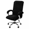 Velvet Stretch Office Chair Cover Set for Chair Protection –