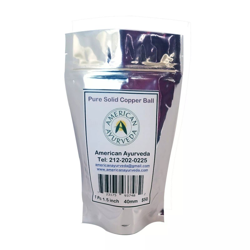 Pure Solid Copper Ball Sphere Orb Energy Healing Grounding Mineral