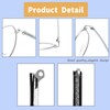 UPIONIC Glasses Replacement Temple, Eyeglass Arms Legs, Glasses Repair Kit
