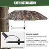 Kalkal Tree Stand Umbrella, 58" Wide Camo Hunting Umbrella for