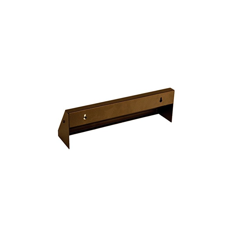SteelCrest Bronze Series Victorian Triangular Baseboard Register - Oil Rubbed