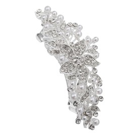 Baluue Rhinestone Hair Clip for Women Barrette Accessory for Daily Wear and Special Occasions Elegant Headdress Unique Design Friends and Loved