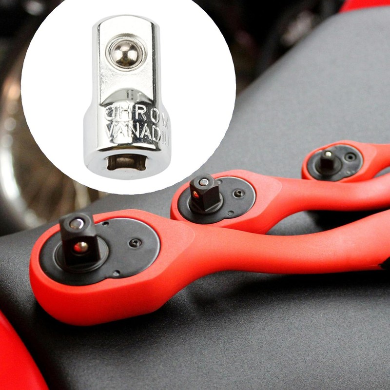 Tabanzhe Steel Socket Adapter,1/4" to 1/2" Safe Socket Reducer,Impact Driver