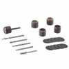 Dremel 733-01 Rotary Tool Accessories Kit, 20 Piece Wood Carving