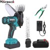 Unbranded Vistreck Cordless Grass Shears 2 in 1 Handheld Grass
