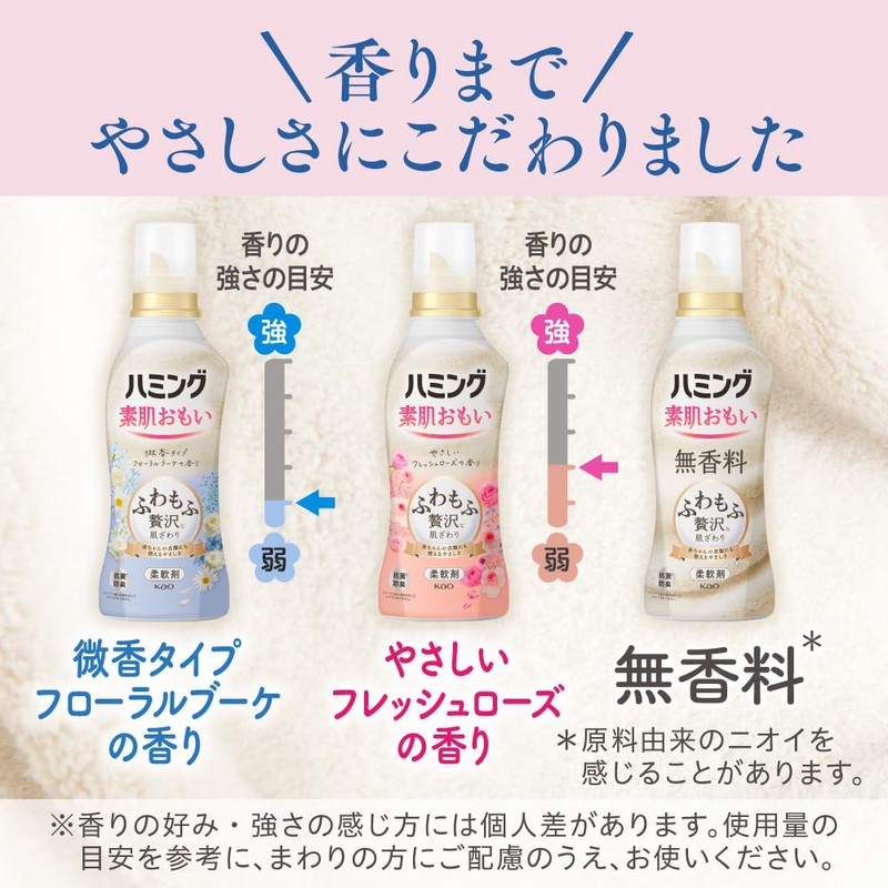 Humming Bare Skin Softening Softener, Fluffy, Luxurious Texture, No. 1