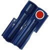 Shachihata Seal Case with Vermilion CPC-1 Dark Blue