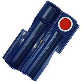 Shachihata Seal Case with Vermilion CPC-1 Dark Blue