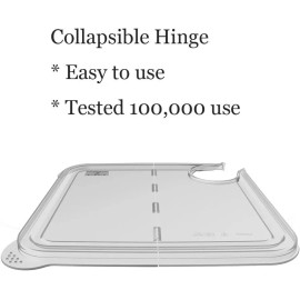 Anova EVERIE Hinged Collapsible Sous Vide Container Lid Compatible with Anova Culin