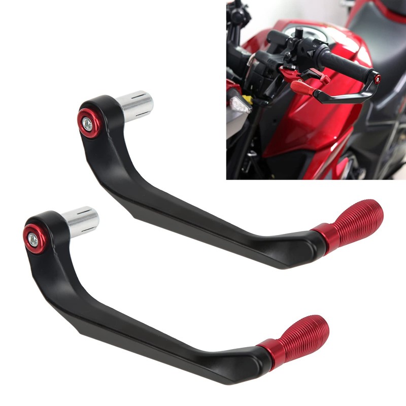 Motorcycle Lever Guard, Motorcycle Leverage Guard, Aluminum Alloy 2 Piece