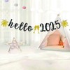 Hello 2025 Banner- Happy New Year 2025 Party Supplies,2025 New