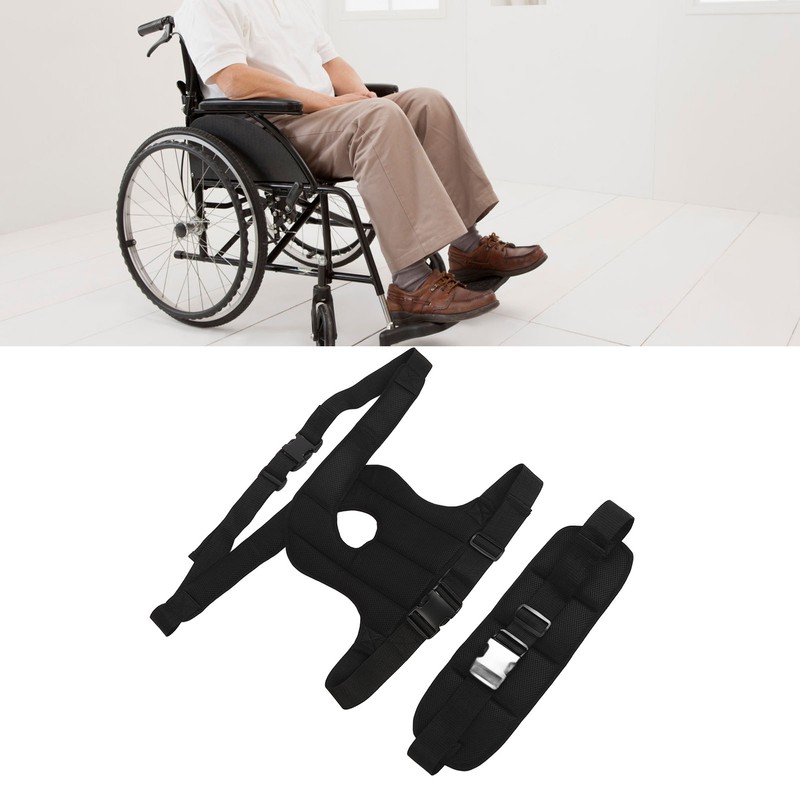 Wheelchair Thigh Restraint Belt Fixation Safety Waist Restraint Wheelchair Seatbelt