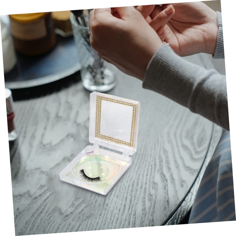 MERRYHAPY Unique Design Eyelash Case 6pcs Lash Storage Box for