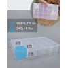 Hlotmeky Plastic Organizer Box with Dividers - Bead Organizer, 15