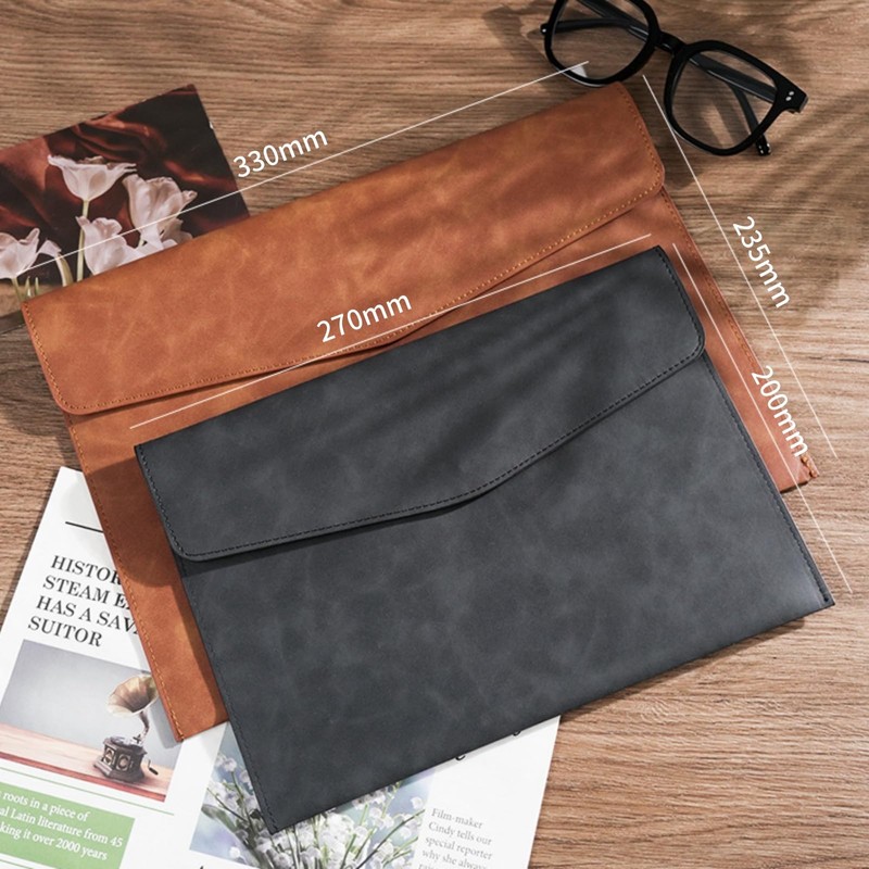 Jinchuan File Folder, Waterproof PU Leather, Document File Case, A4