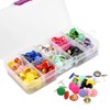 Rapidbok 300 x drawing pins, colourful round drawing pins, creative
