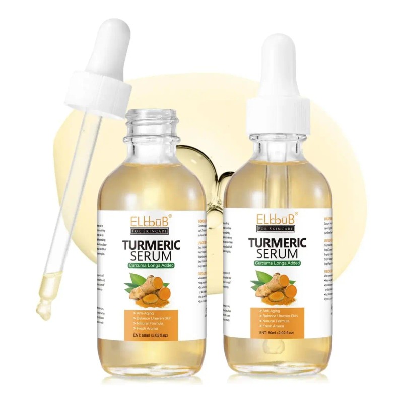 Suero Cúrcuma Facial Corporal Antiedad Manchas Hidratación
