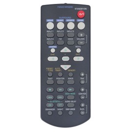 FSR20 WP08290 Remote Control Replacement - Soundbar Replace Remote fit for Yamaha Home Theater YAS-71 YAS-71CU YAS-71SPX YAS71 YAS71CU YAS71SPX yas-71 YAS-81 YAS-81CU YAS-81SPX YAS81 YAS81CU YAS81SPX