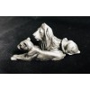 2 Pewter Lion Lioness Noah’s Ark Tiger King the Jungle